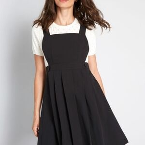 Black "Jumper Right In", Modcloth (Size: L)